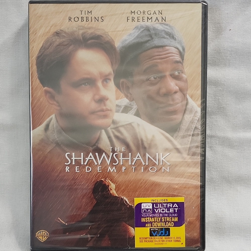 The Shawshank Redemption DVD Widescreen New Sealed Tim Robbins‎ Freeman